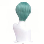 Boys Cosplay Wigs Korean Pop Stars Fashion Green Black Wigs