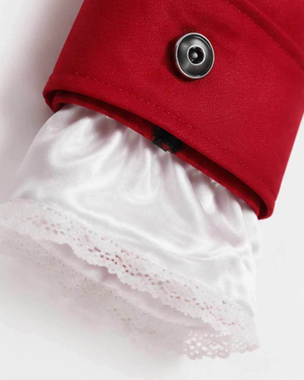 Boys July 4 Outfit Red Historical Costume with Bald Colonial Wig for USA Anniversary Celebrations
