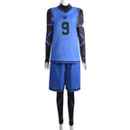 Blue Lock Jersey & Shorts Football Training Uniform Optional Isagi Yoichi #11 Soccer Uniforms Blue Lock Cosplay Costume