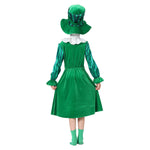 Saint Patricks Day Costume Boys Girls Leprechaun Outfit Paddys Day Hat and Dress Full Set