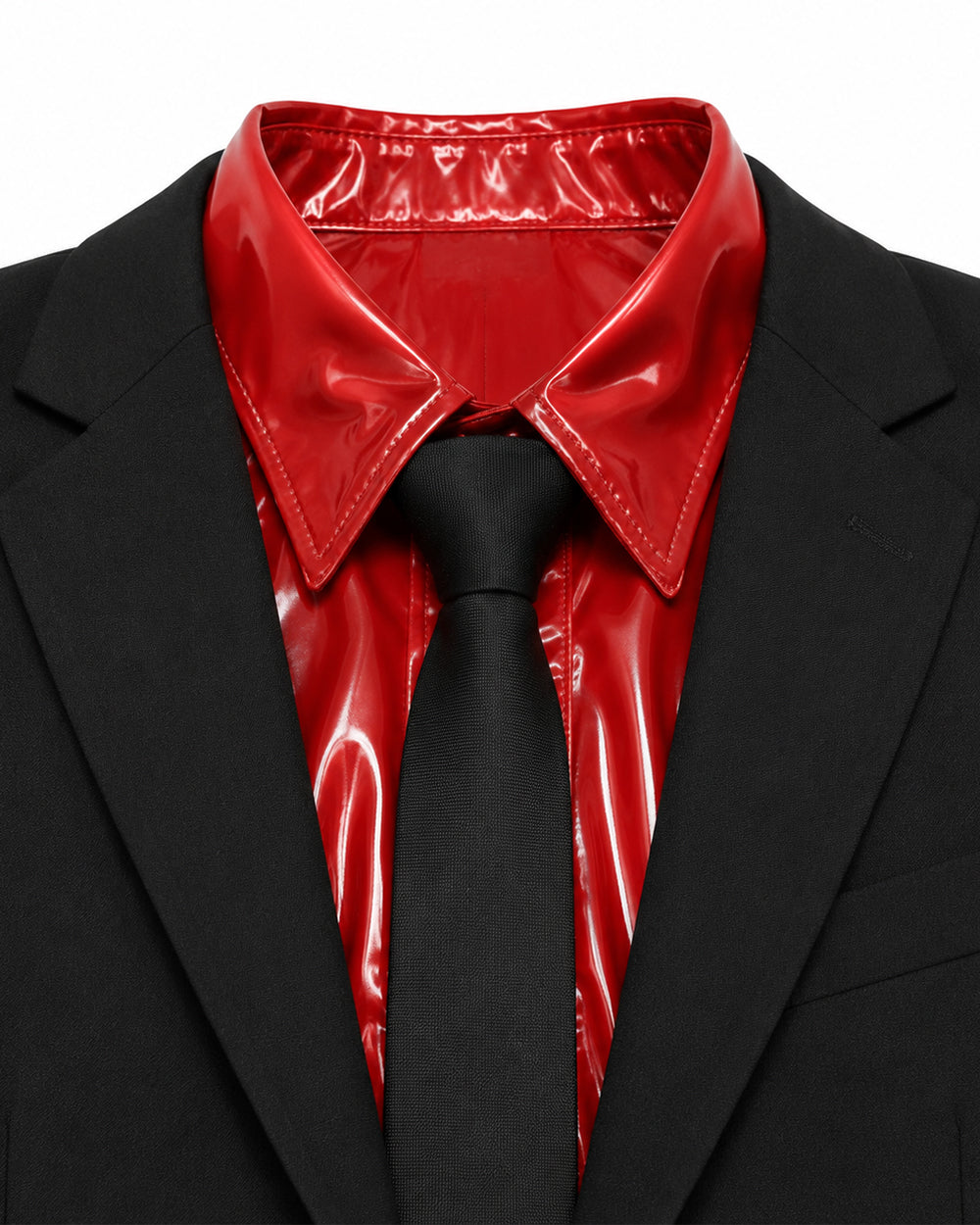 Boys King of Pop Costume Black Blazer Pants Red Shirt and Accessories 5pcs Set for Cosplay Carnival