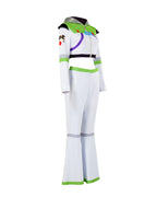 Girls Women Space Ranger Costume Green Cropped Jacket and Flare Pants Set for Halloween Carnival