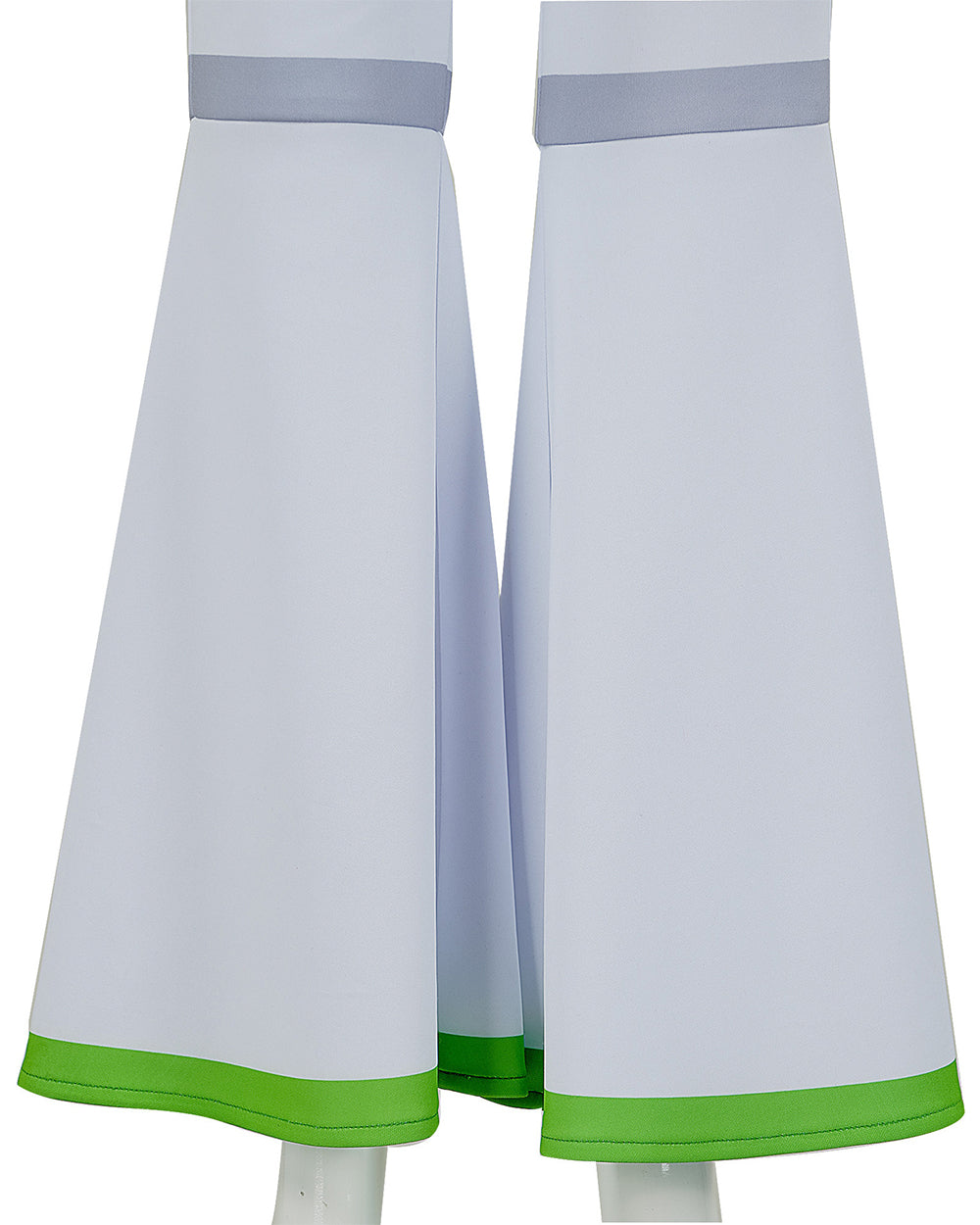 Girls Women Space Ranger Costume Green Cropped Jacket and Flare Pants Set for Halloween Carnival