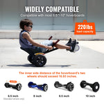 Hoverboard Seat Attachment Compatible with All 6.5" 8" 8.5" 10" Hoverboard Grips Control for Kids & Adults