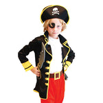 Kids Boys Pirate Halloween Cosplay Costumes