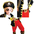 Kids Boys Pirate Halloween Cosplay Costumes