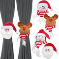 Christmas Curtain Tiebacks Holiday Curtain Buckle for Christmas Room Decoration