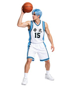 Kuroko No Basuke Costume Tops No 4 5 6 7 8 15 Kuroko Tetsuya Teiko School Basketball Jersey Set