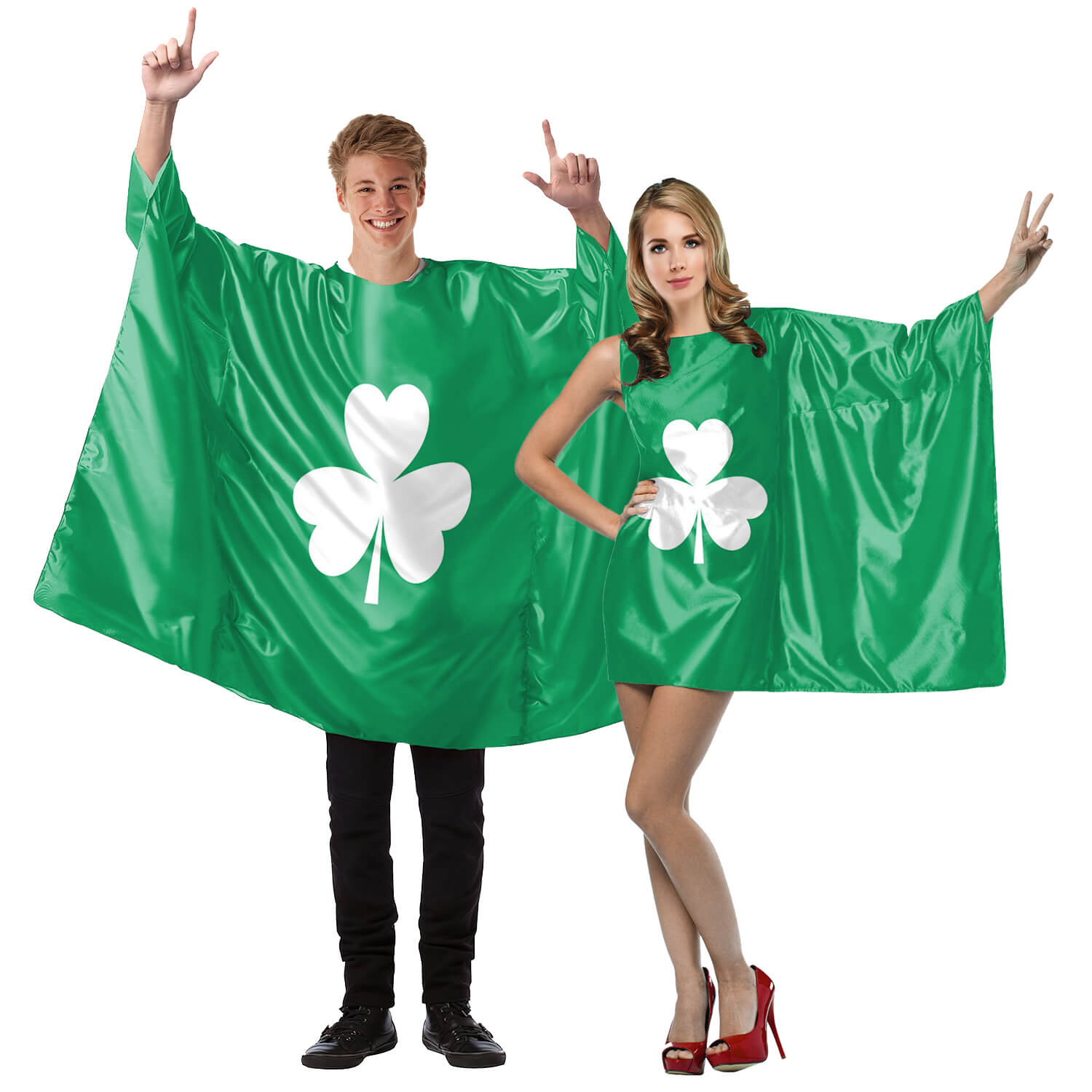 Leprechaun Costume Couples St Patricks Day Outfit Irish Carnival Costume for Adult