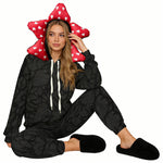 Demogorgon Costume Stranger Monster Hoodie and Pants Tracksuit Set