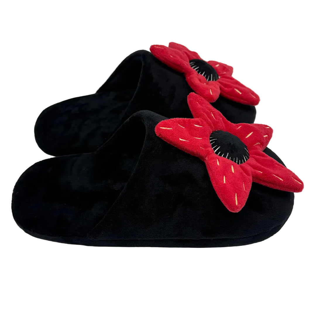 Demogorgon Plush Slippers Fuzzy Unisex Velvet House Shoes Adult Soft Non-Slip Indoor Footwear