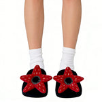 Demogorgon Plush Slippers Fuzzy Unisex Velvet House Shoes Adult Soft Non-Slip Indoor Footwear