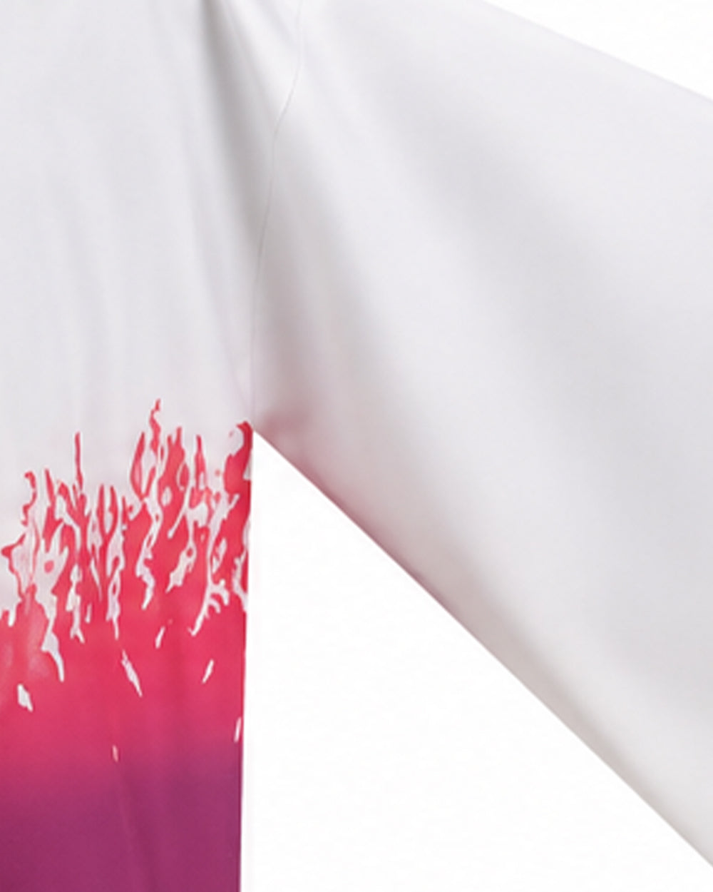 Adult Slayer Leader Costume Japanese White to Pink Gradient Kimono Robe Set for Anime Expo