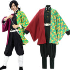 Adult Demon Cosplay Costumes Nezuko Tanjiro Shinobu Mitsuri Cosplay Full Set