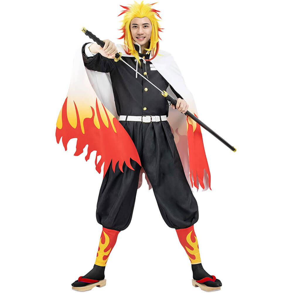 Tanjiro Shinobu Zenitsu Kyojuro Cosplay Full Set Halloween Costume  Shinobu Zenitsu Costume