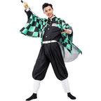 Adult Demon Cosplay Costumes Nezuko Tanjiro Shinobu Mitsuri Cosplay Full Set