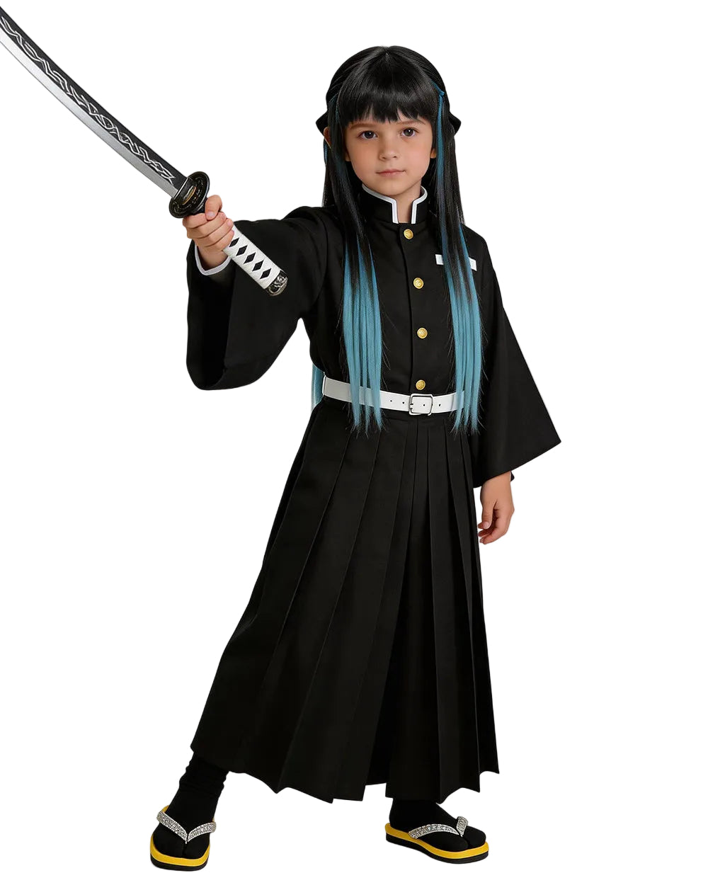 Tokitou Muichirou Cosplay Costume Kimono Outfit for Halloween