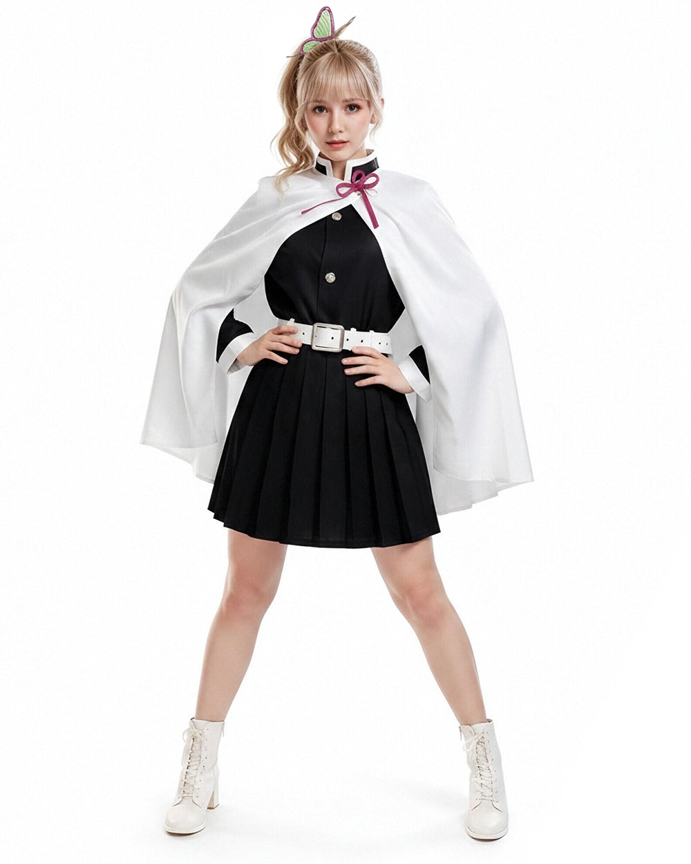 Adult Demon Cosplay Costumes Nezuko Tanjiro Shinobu Mitsuri Cosplay Full Set