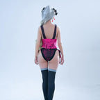 Sexy Daki Cosplay Outfit Daki Battle Uniform Halloween Party Costume with Headwear