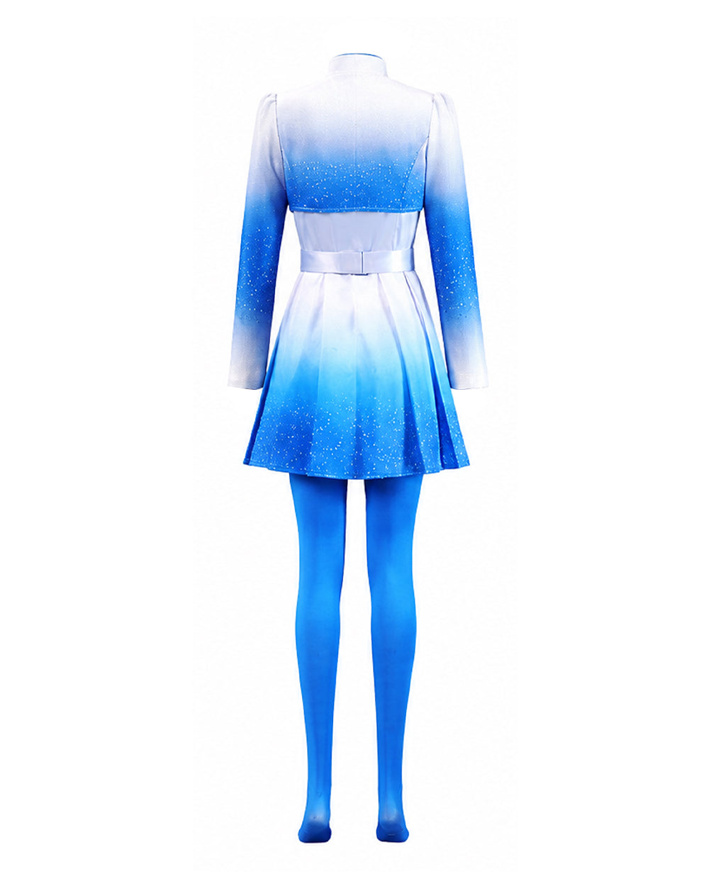 Chloe Charming Costume Descendents Blue Princess Skirt with Jacket and Accessories for Kids Adults Halloween Party