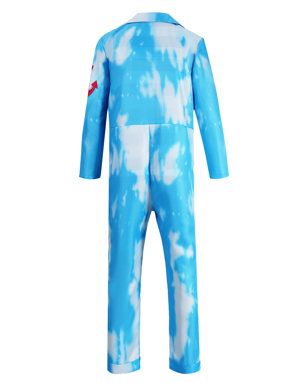 Royal Sailor Twin Costume Blue Jumpsuit with Striped Shirt and Hat for Kids Adults Halloween Cosplay Party