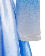Kids Descendent Chloe Costume Movie 5 Blue Princess Jacket Dress and Leggings for Halloween Carnival