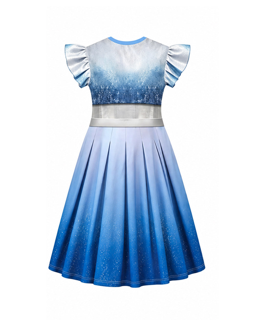 Girls Wonderland Red Princess Costume 3D Print Pink Princess Chloe Dress and Bag for Dress-up Party