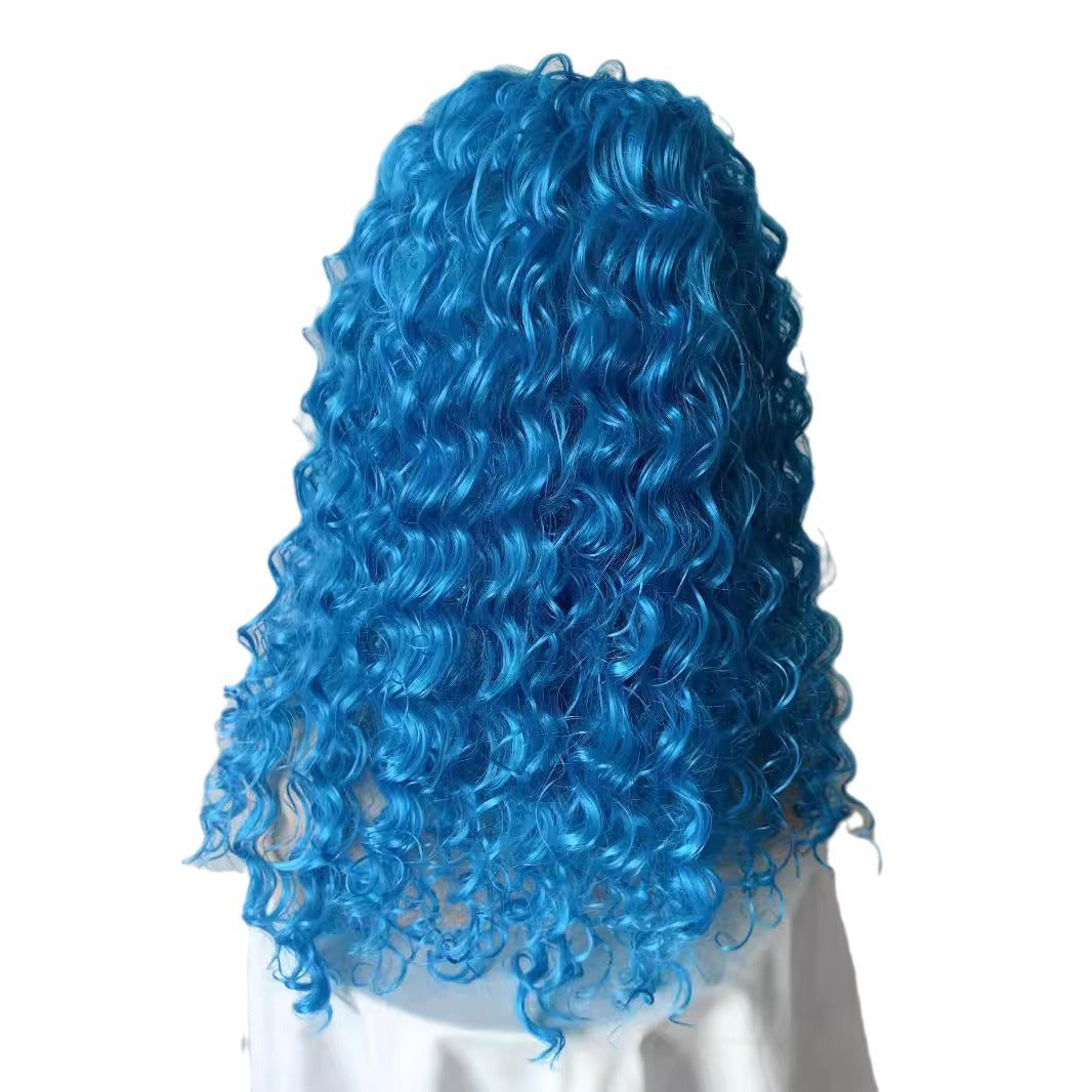 Girls Princess Chloe Costume Descendent Blue Jacket Dress and Leggings Suit for Dress Up Party