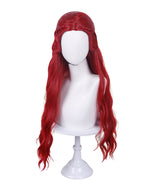 Princess Red Costume Descendents Heart Kingdom Red Jacket and Pants Outfit for Girls Women Cosplay Events