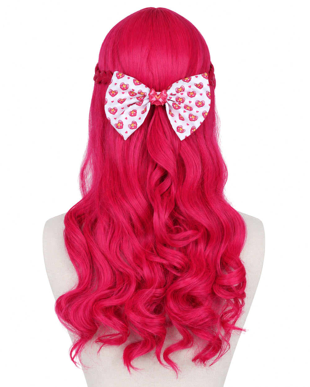 Wonderland Pink Princess Costume Mommy and Me Dress Blet and Wig Full Set for Cosplay Event