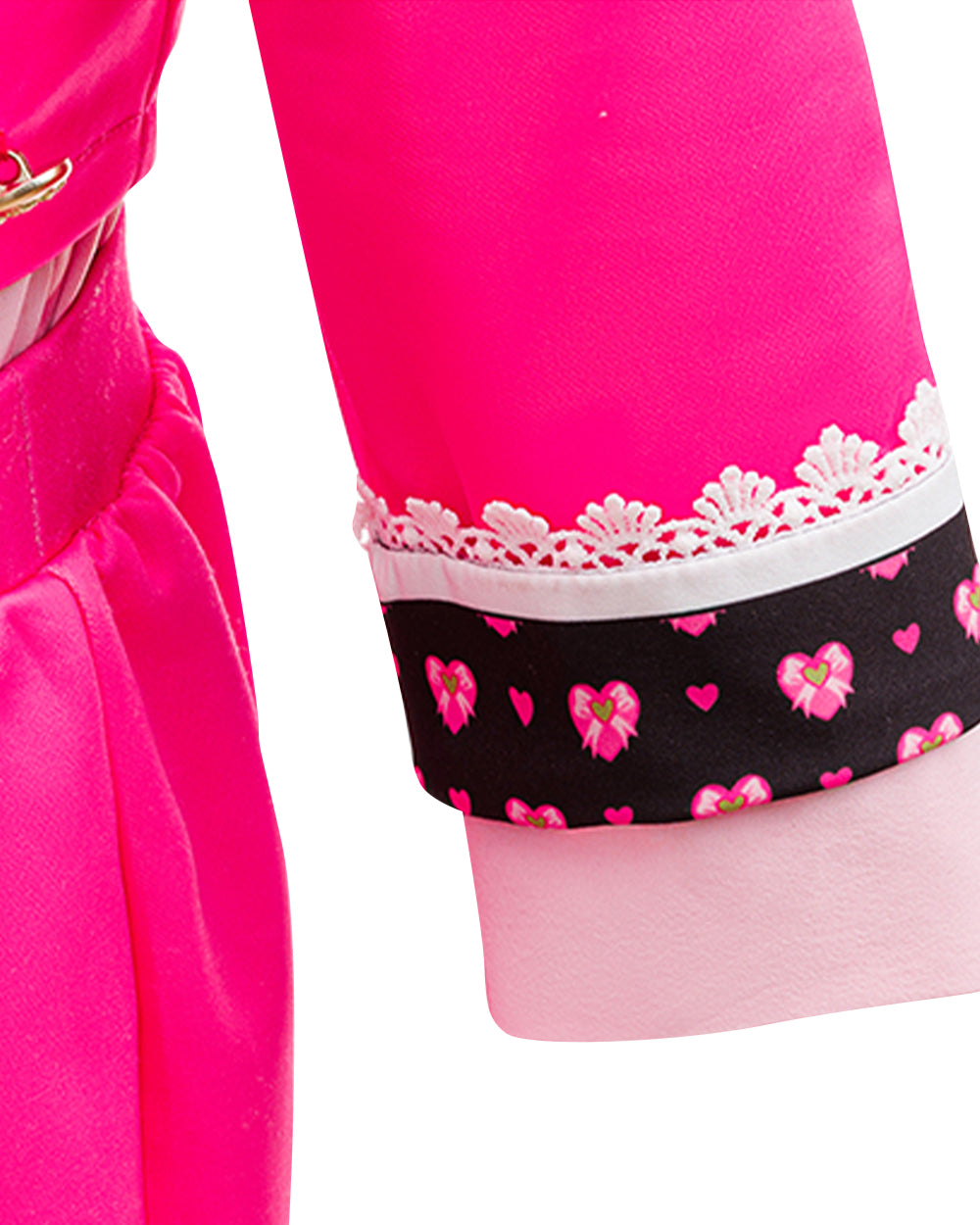 Girls Descendent Costume Pink Princess Bridget Outfit with Wig for Halloween Cosplay Party
