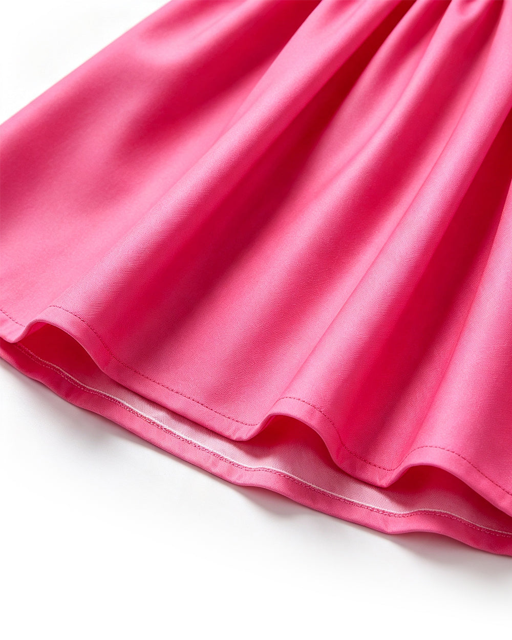Pink Princess Dress Movie 5 Short Sleeve Dress and Wig for Themed Cosplay Party