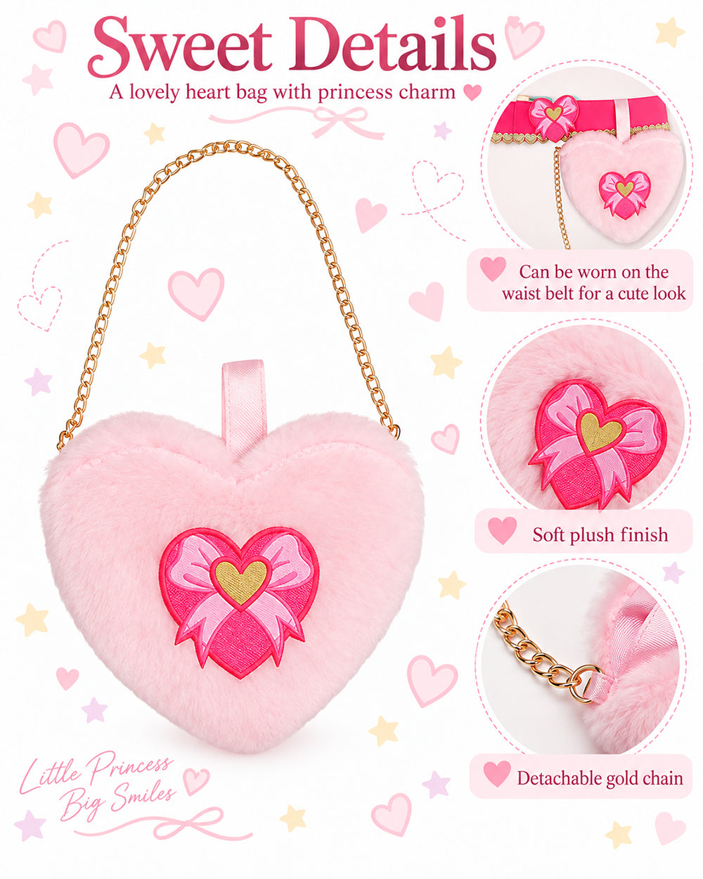 Pink Princess Costume Movie 5 Jacket Dress Bag and Belt 4pcs Full Set for Kids Adults Cosplay Events