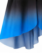 Princess Chloe Costume Wicked Blue and Black Tops Pants with Skirt 2pcs Set for Girls Women Cosplay Event