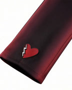Princess Red Costume Descendents Heart Kingdom Red Jacket and Pants Outfit for Girls Women Cosplay Events