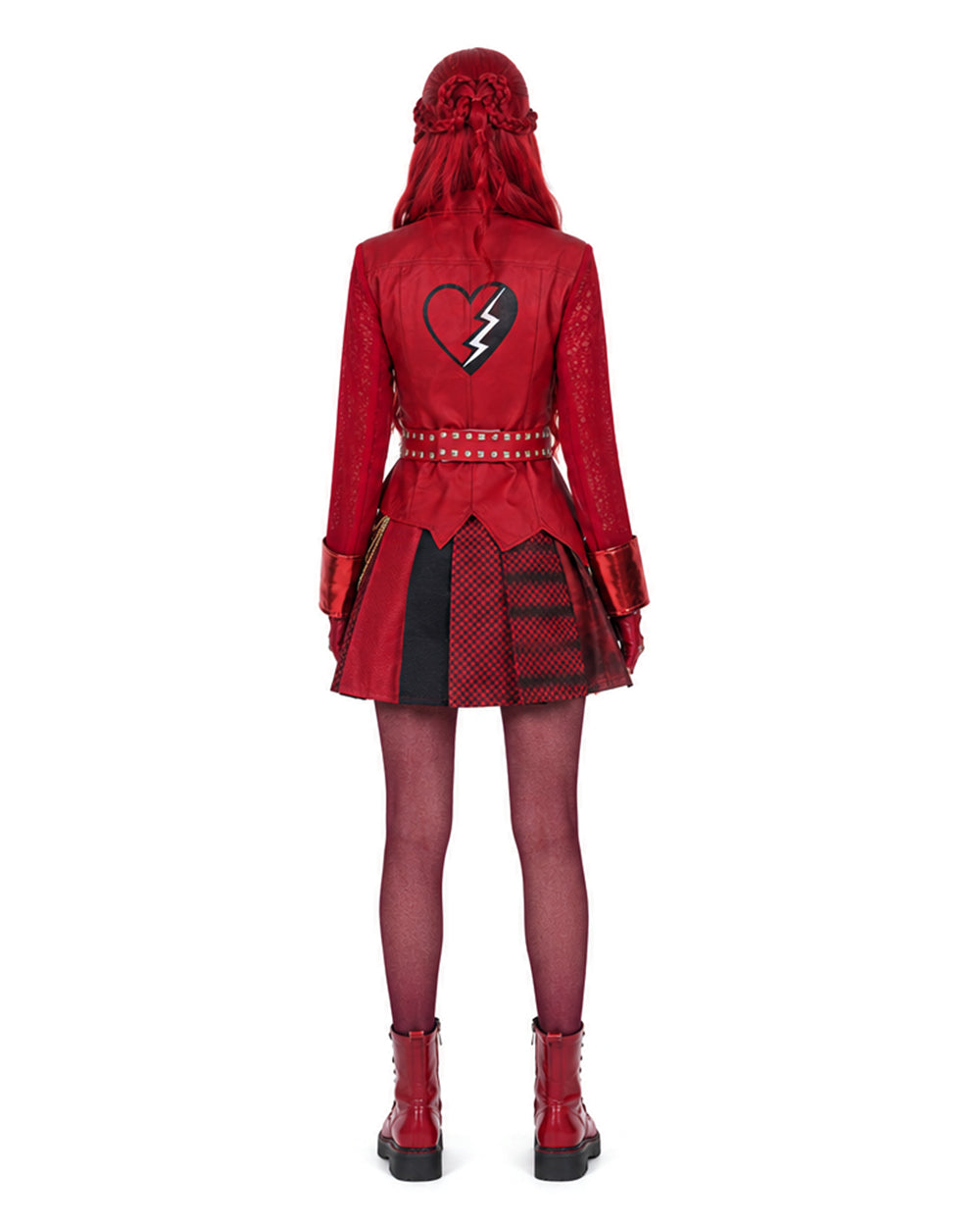 Princess Red Dress Red Wonderland Jacket Skirt Shirt Gloves and Accessories for Girls Women Stage Performance