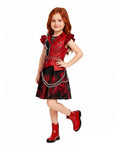 Girls Wonderland Red Princess Costume 3D Print Pink Princess Chloe Dress and Bag for Dress-up Party