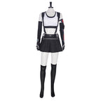 Tifa FF Cosplay Outfit Women Sexy Tifa Lockhart Dress Halloween Party Costume