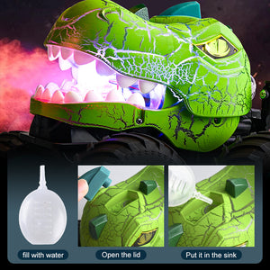 2.4G Dinosaur RC Car 360° Stunt Spray Car Monster Climbing Truck Electric Remote Control Toy Cool Light