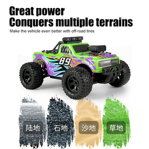 35KM/H Fast RC Car 1/16 2.4G Off-road Car All-terrain Climbing Pickup Truck