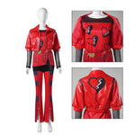 Adult Princess Red Costume The Rise Of RED Shirt Pants and Vest Suit for Halloween Carnival