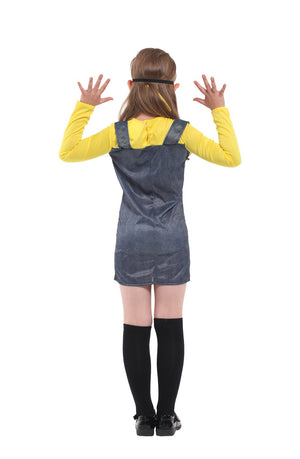 Minion Family Costume Family Matching Minion Outfit Couples Minion Halloween Dress Up Suit