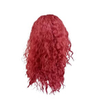 Girls The Rise Red 4 Princess Dress 2024 Movie Red Costume with Long Red Wig for Dress Up Party