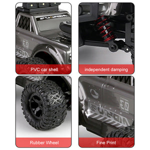 35KM/H Fast RC Car 1/16 2.4G Off-road Car All-terrain Climbing Pickup Truck