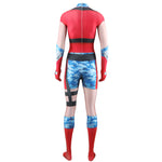 Women Firecracker Costume Boys S4 Superhero Sexy Cosplay Bodysuit for Halloween Party