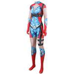 Women Firecracker Costume Boys S4 Superhero Sexy Cosplay Bodysuit for Halloween Party