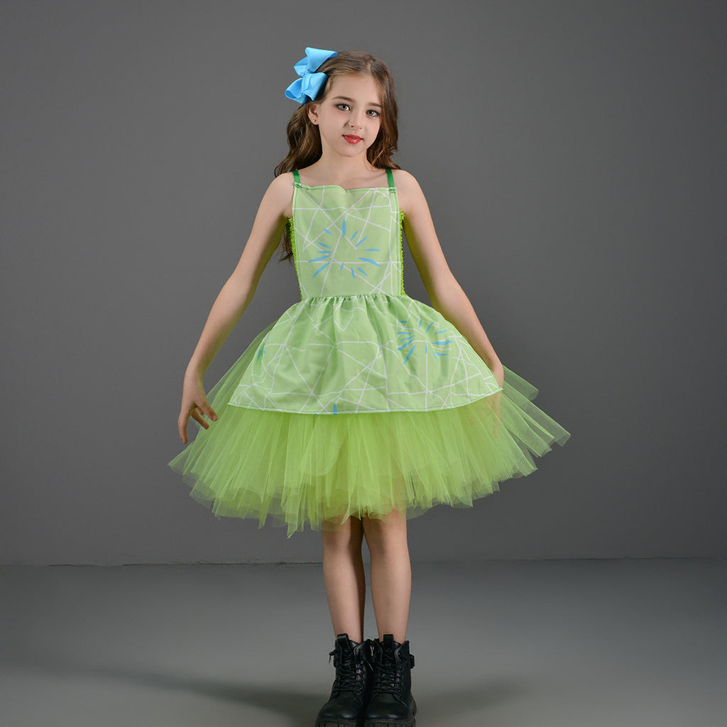 Kids Inside Joy Costume Disgust Dress Anger Tutu Dress Sadness Dress Halloween Costumes