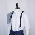 Men If Movie Cal Costume Calvin Grey Cosplay Outfit Shirt Pants and Vest Full Set