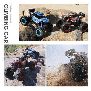 2.4G Amphibious Vehicle 4WD RC Off-road Climbing Car Waterproof All Terrain Car