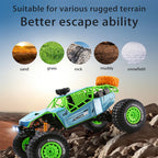 1/8 Remote Control Car 2.4G Alloy Climbing Car 4WD Off-road Vehicle For Kids